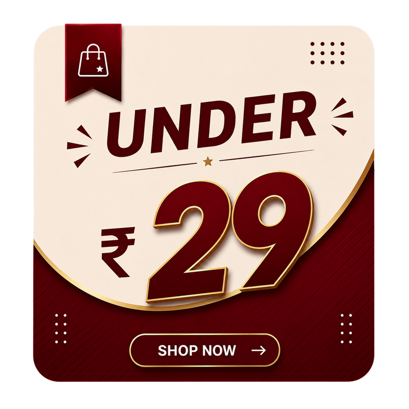 Under Rs. 29