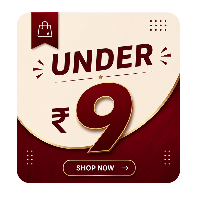 Under Rs. 9