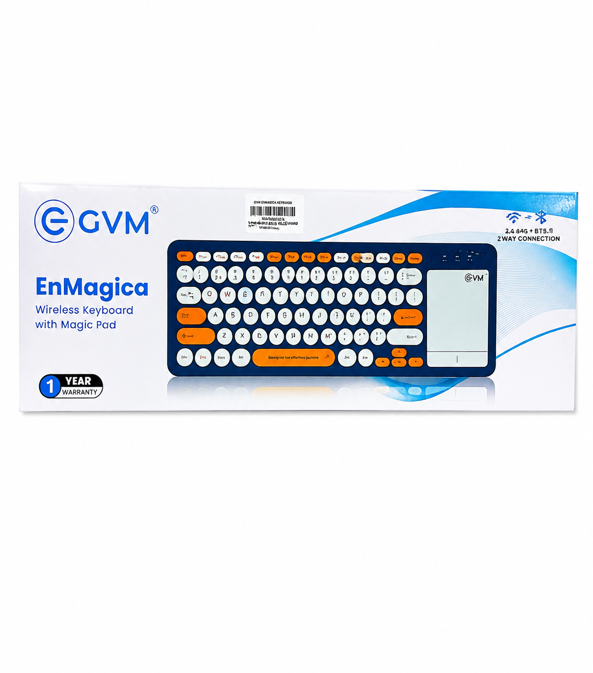 GVM EnMagica Wireless Keyboard with Magic Pad