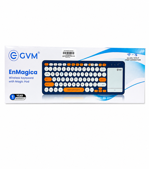 GVM EnMagica Wireless Keyboard with Magic Pad