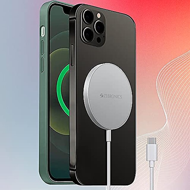 Zebronics Zeb-Zebronics Wireless Charger (Magsecure Silver)