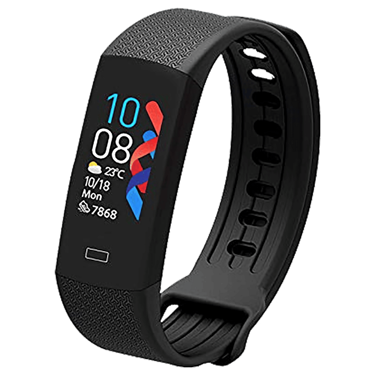 Zebronics Zeb Fit- Smart Fitness Band (Fit S2 Black)