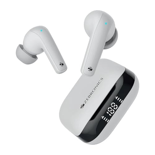 Zebronics H-Zebronics Bluetooth Earbuds (Sound Bomb 7 White)