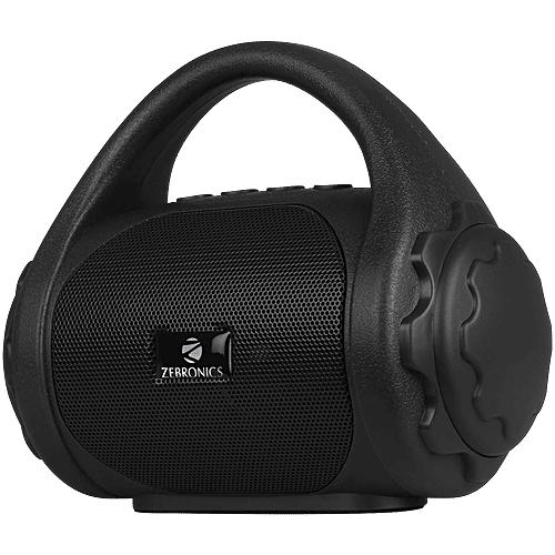 Zebronics PSPK 50 Portable Bluetooth Speaker (County 8 Black)