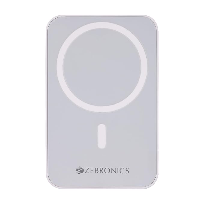 Zebronics A267-Zeb Mw70 10000Mah Mobile Battery Charger (White)