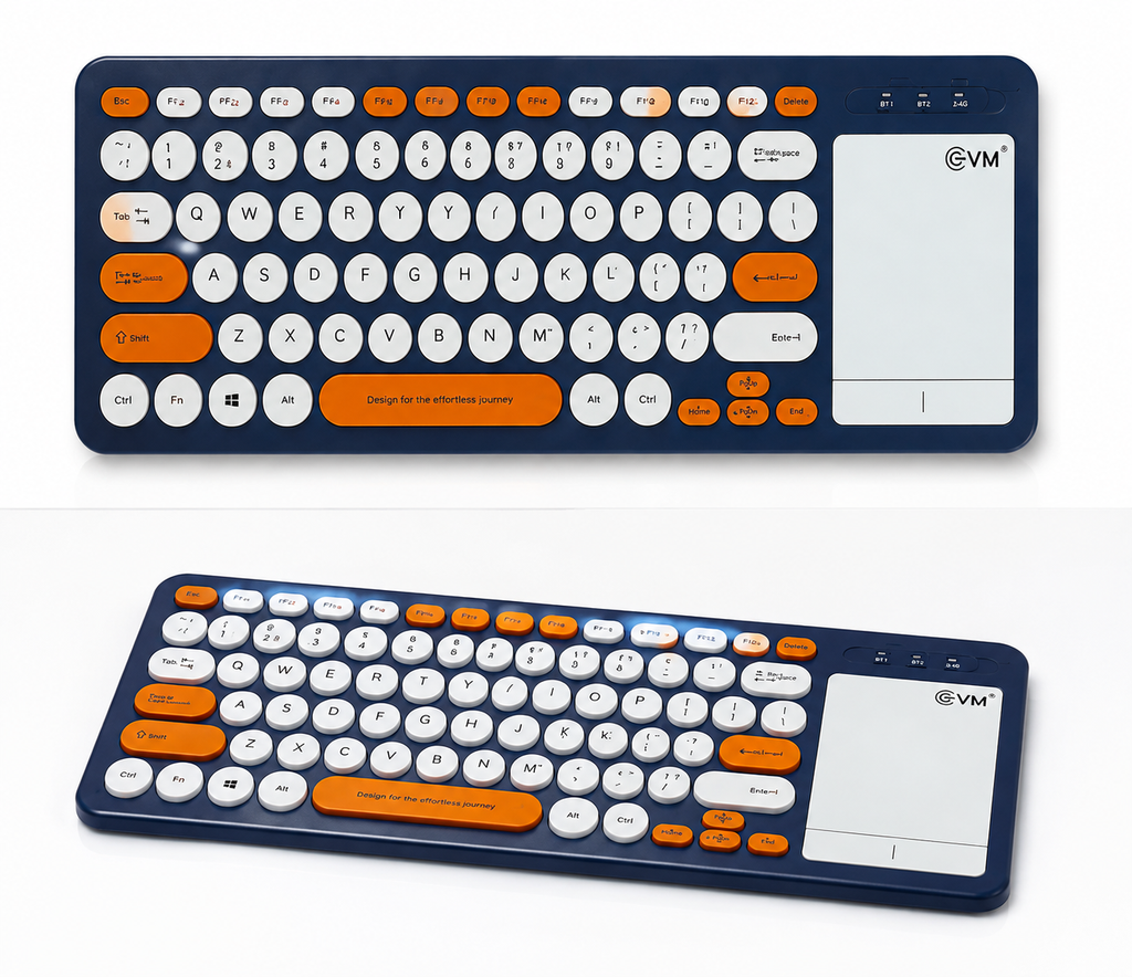 GVM EnMagica Wireless Keyboard with Magic Pad
