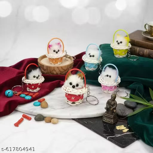 Cute Dog Keychain