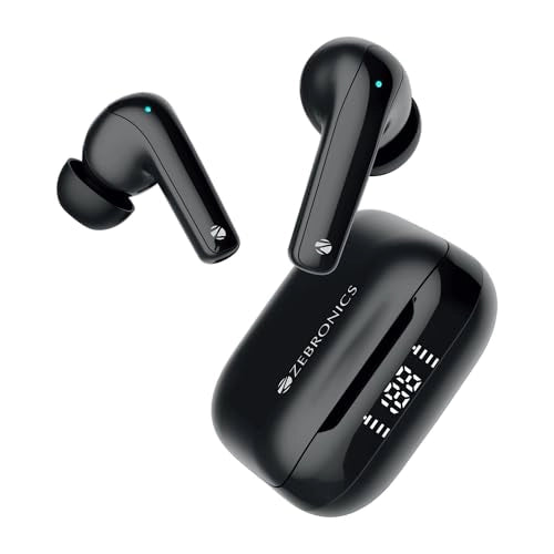 Zebronics H-Zeb Pods 209 Bluetooth Earbuds (Pods B15 Black)