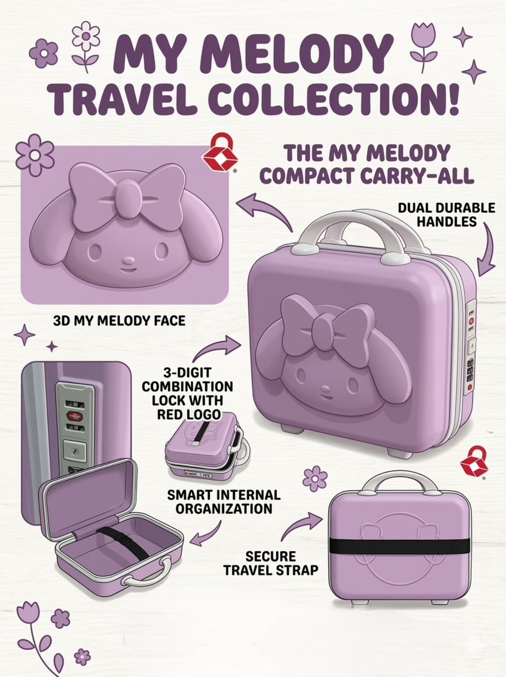 LOCK VANITY CASE