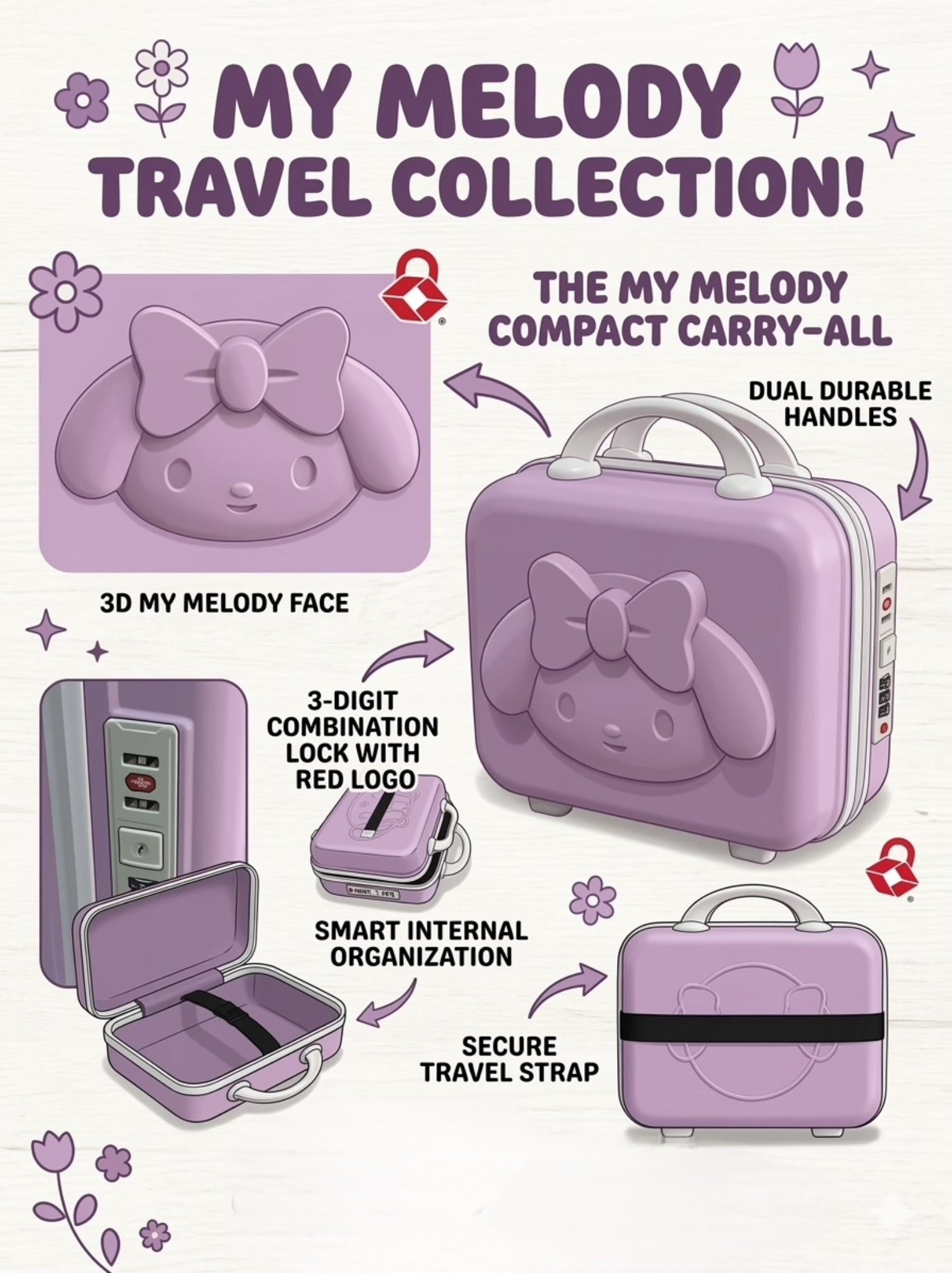 LOCK VANITY CASE