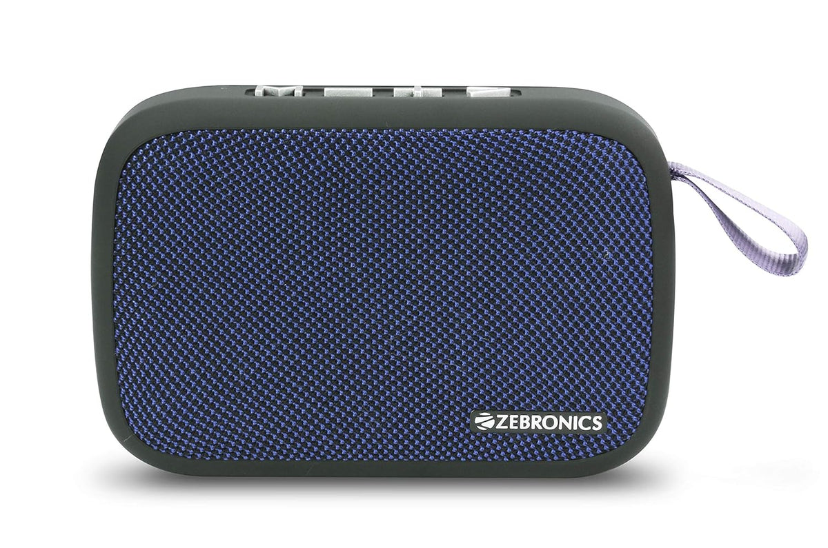 Zebronics Portable Bluetooth Speaker (Delight Blue)