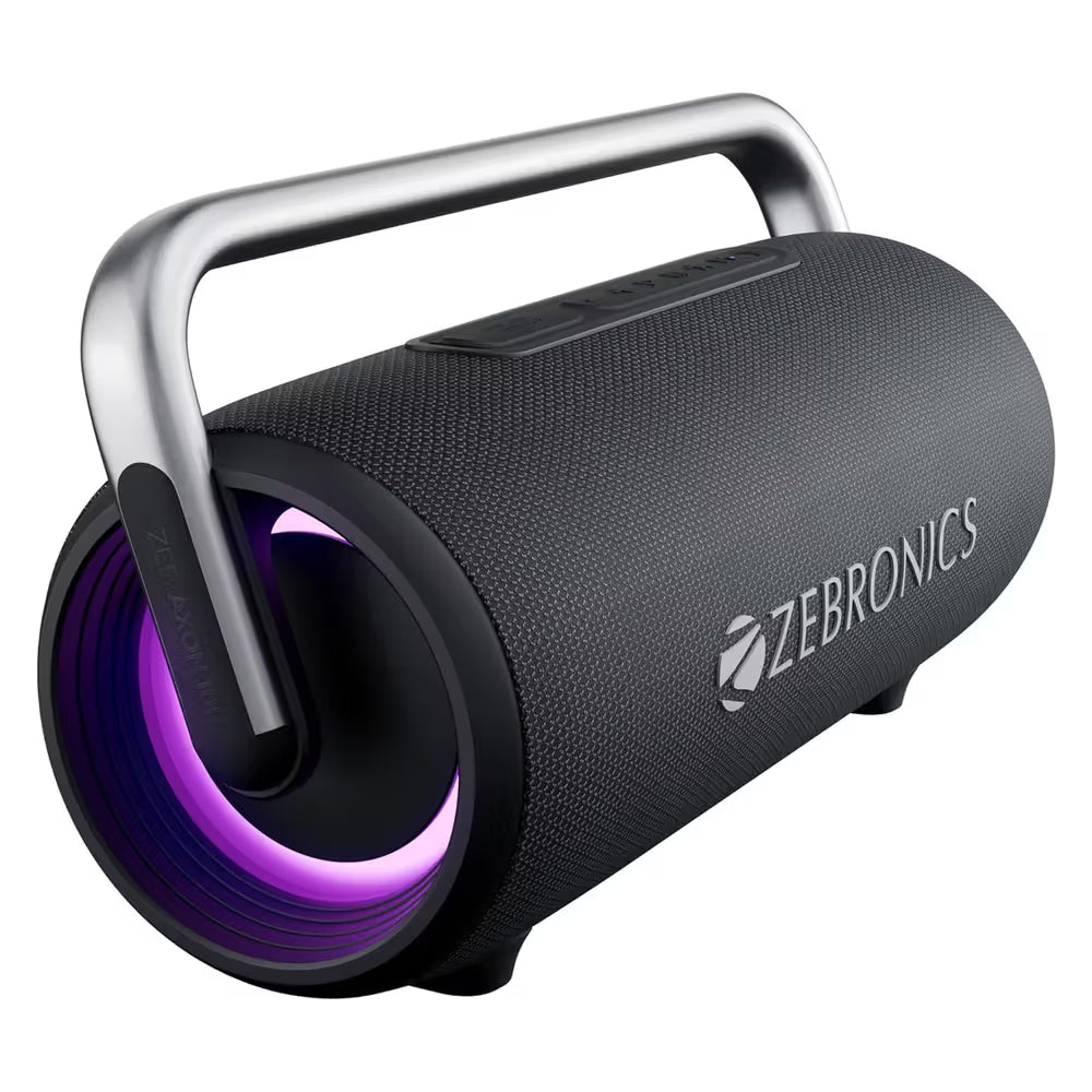 Zebronics Portable Bluetooth Speaker (Astra 20 Black Plus Steel Grey)
