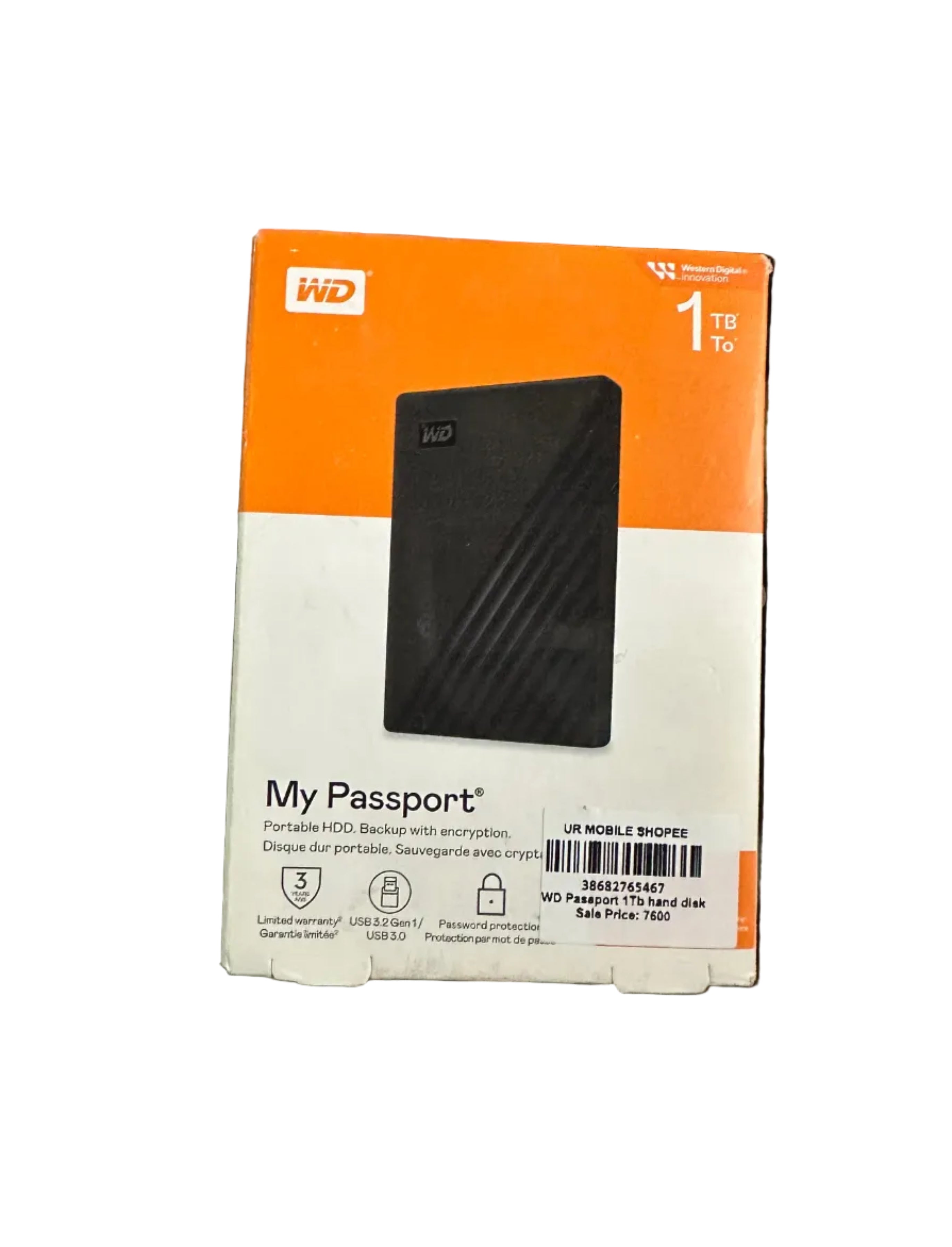 MY PASSPORT 1TB