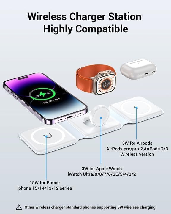 3in1 wireless charger