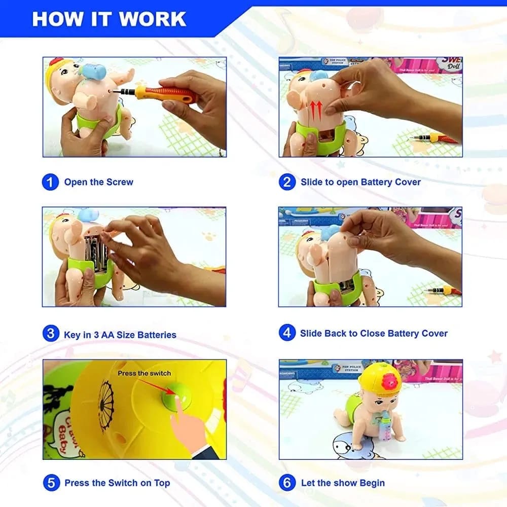Crawling Baby Toy
