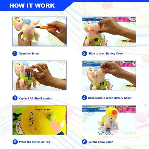 Crawling Baby Toy