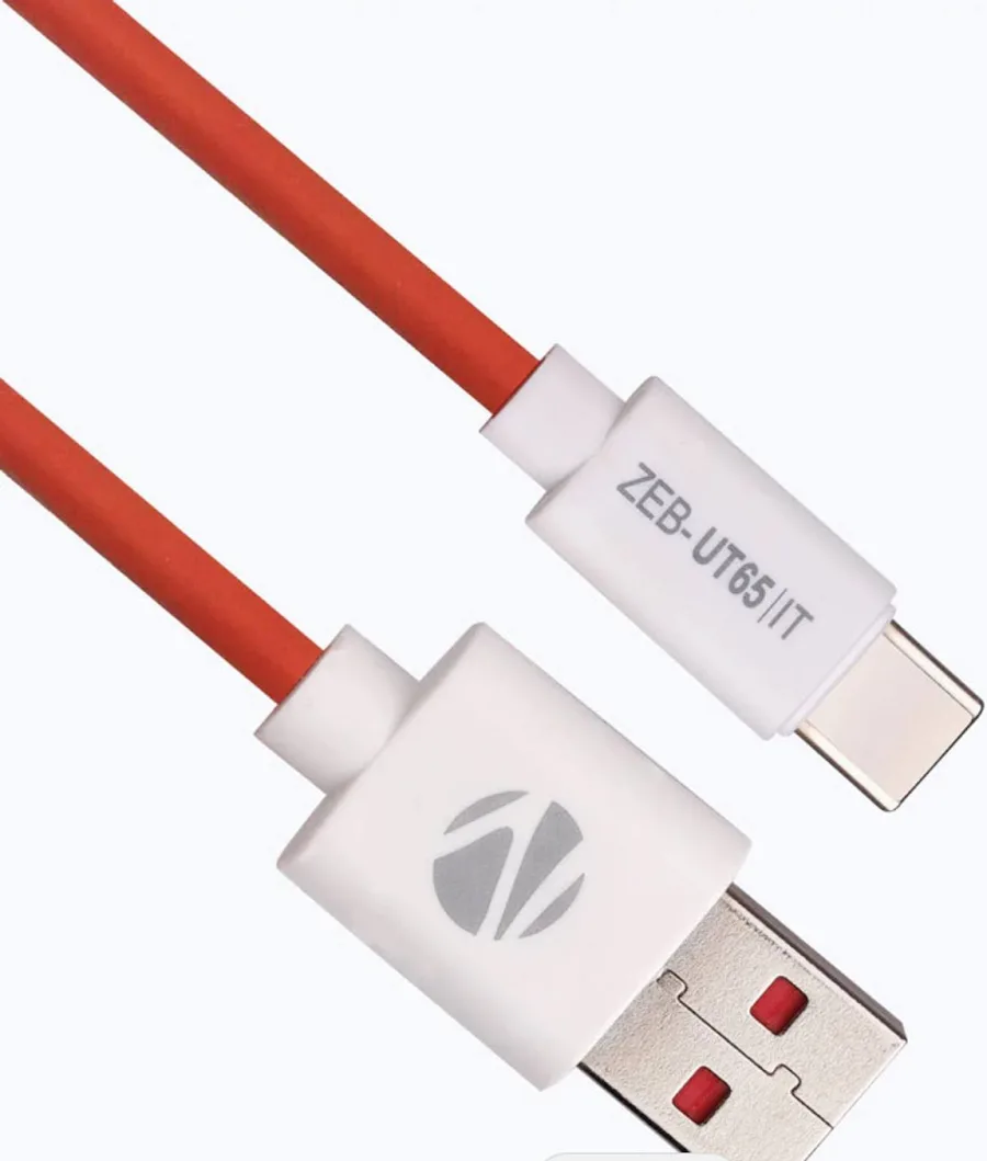 ZEB-UT65 USB TO TYPE C CABLE (RED)