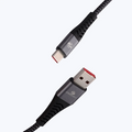 ZEB-UT65S USB TO TYPE C MULTI PROTOCOL 65W CABLE (BRAIDED BLACK)