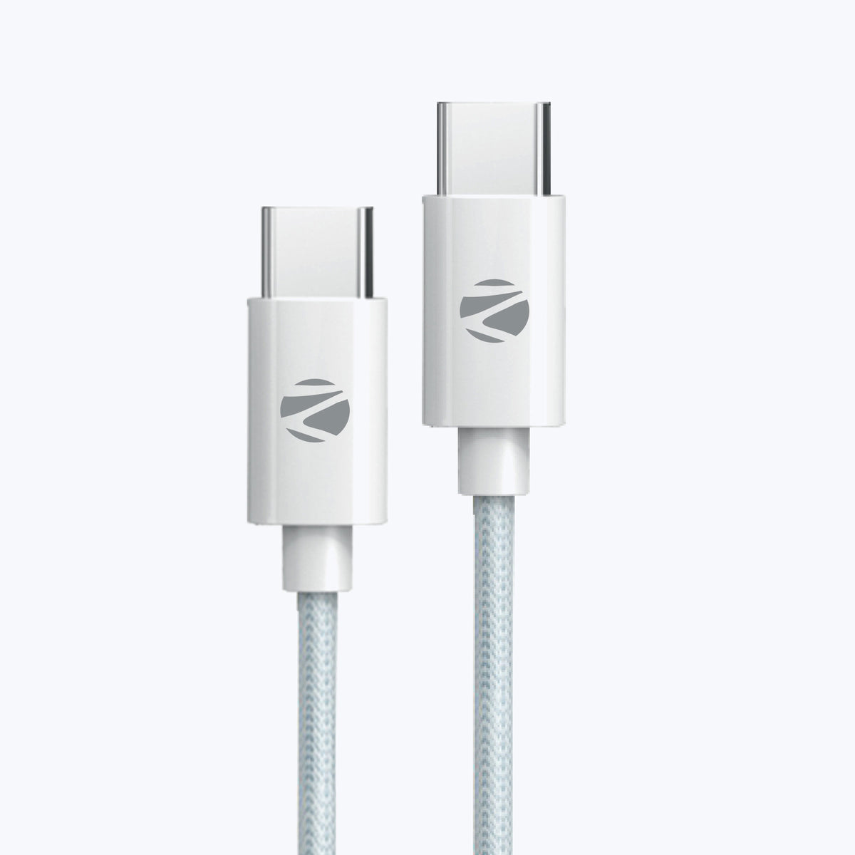 ZEB-TT60 PLUS ZEBRONICS 60W TYPE C CABLE (white) (Copy)