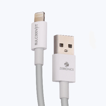 ZEB-ULC300V ZEBRONICS USB TO LIGHTING CABLE