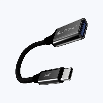 ZEB-OTG1 ZEBRONICS TYPE C TO USB OTG CONNECTOR