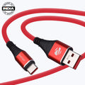 ZEB-WATTZ 65ACI1 USB TO TYPE C CABLE (RED)