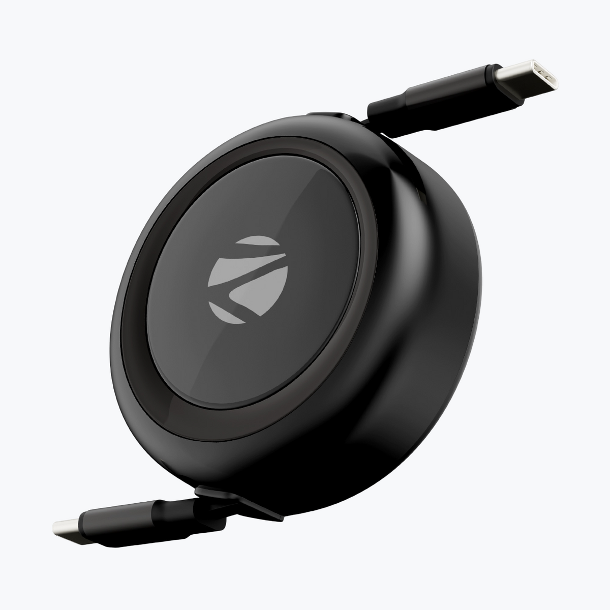 ZEB-WATTZ 60RCC1 C TO C 60W RETRACTABLE CABLE (BLACK)