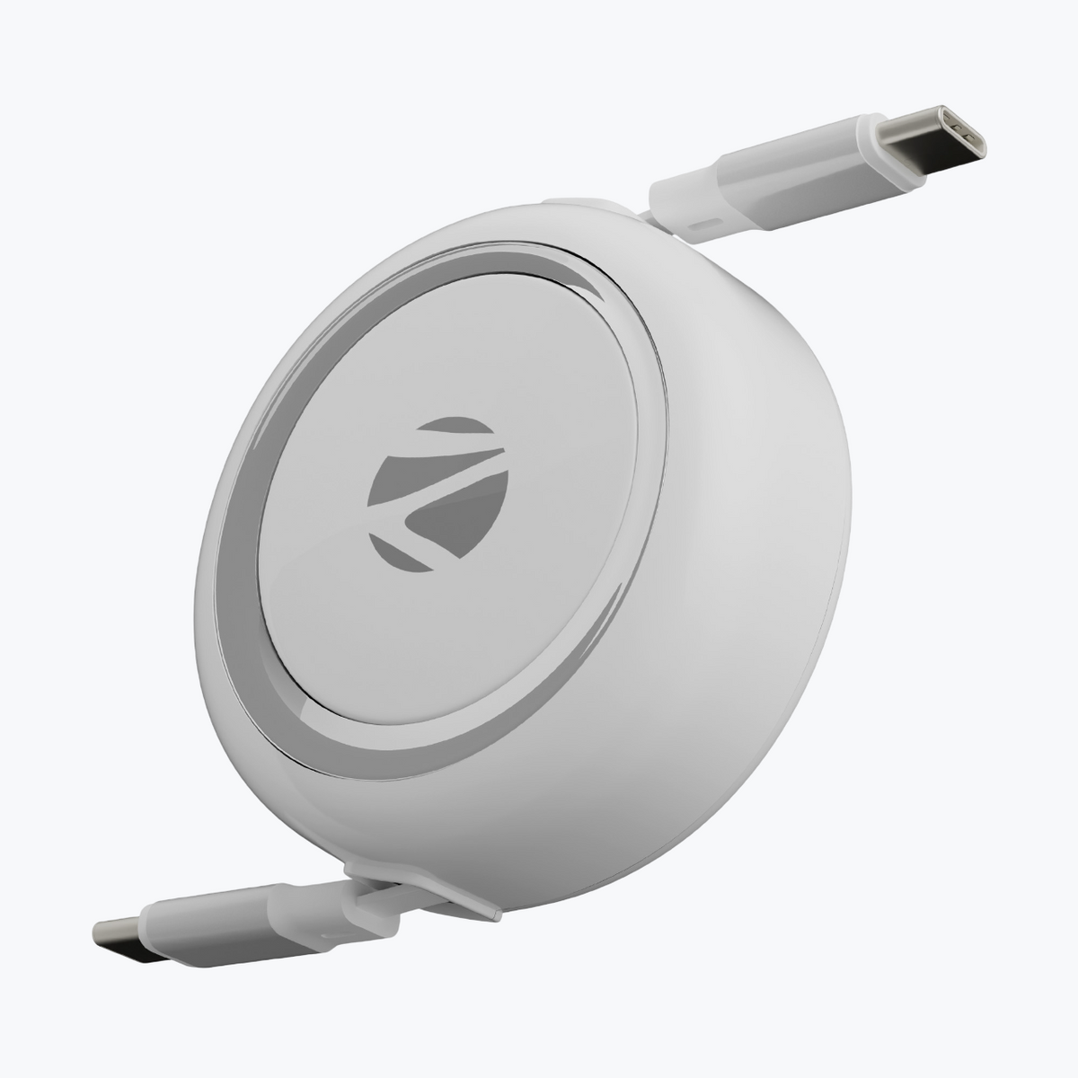 ZEB-WATTZ 60RCC1 C TO C 60W RETRACTABLE CABLE (WHITE)
