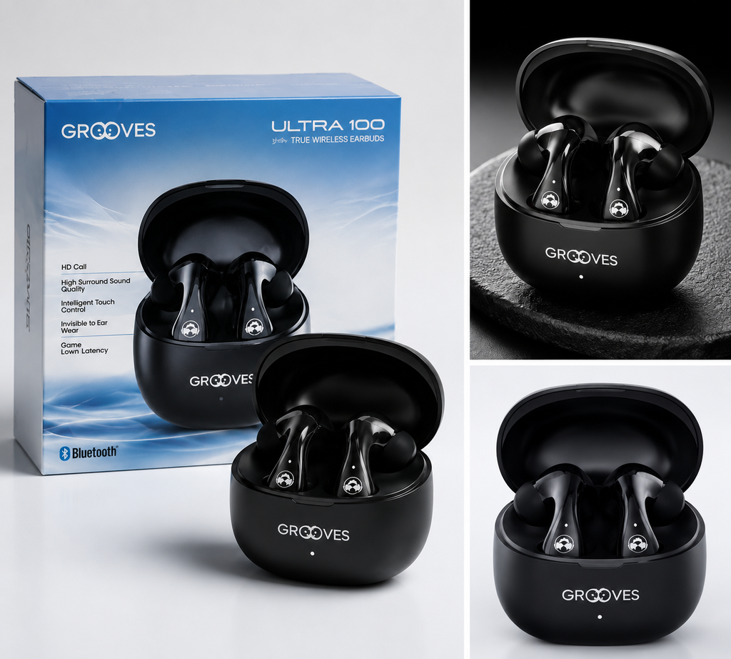 Grooves Ultra 100 TWS Earbuds