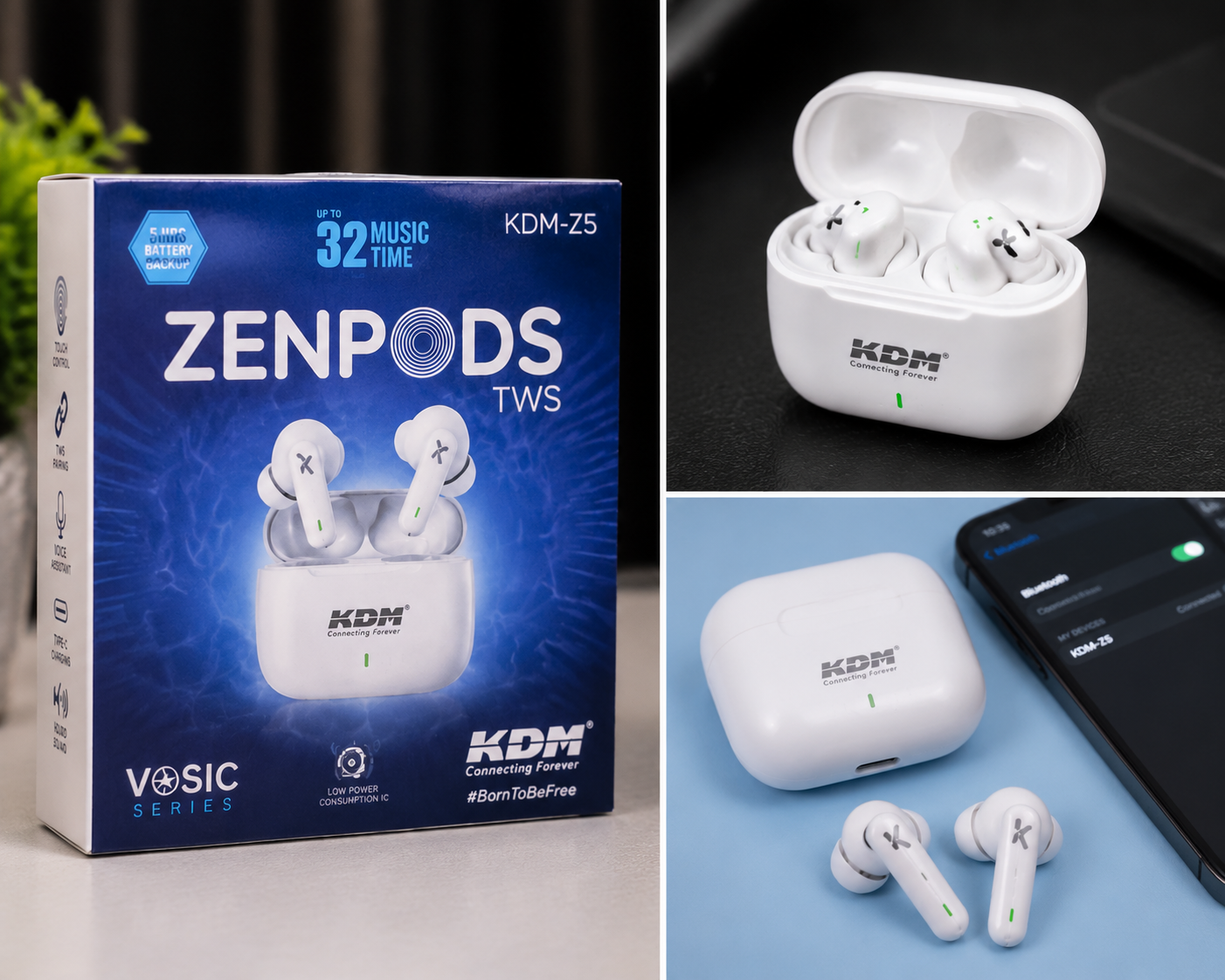 KDM ZenPods Z5 TWS