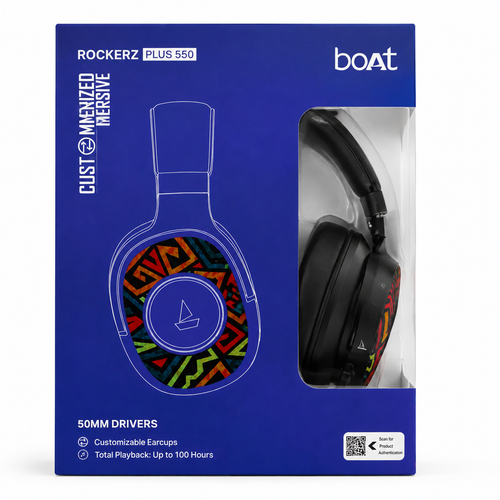 boAt Rockerz Plus 550 Wireless Headphones 🎧