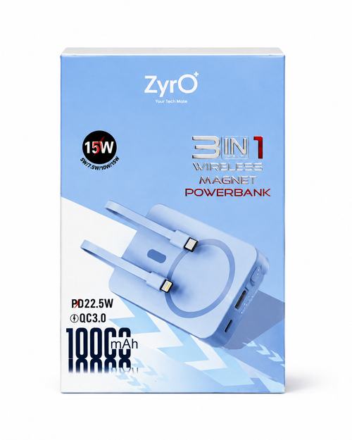 Zyro+ wireless power bank 10k