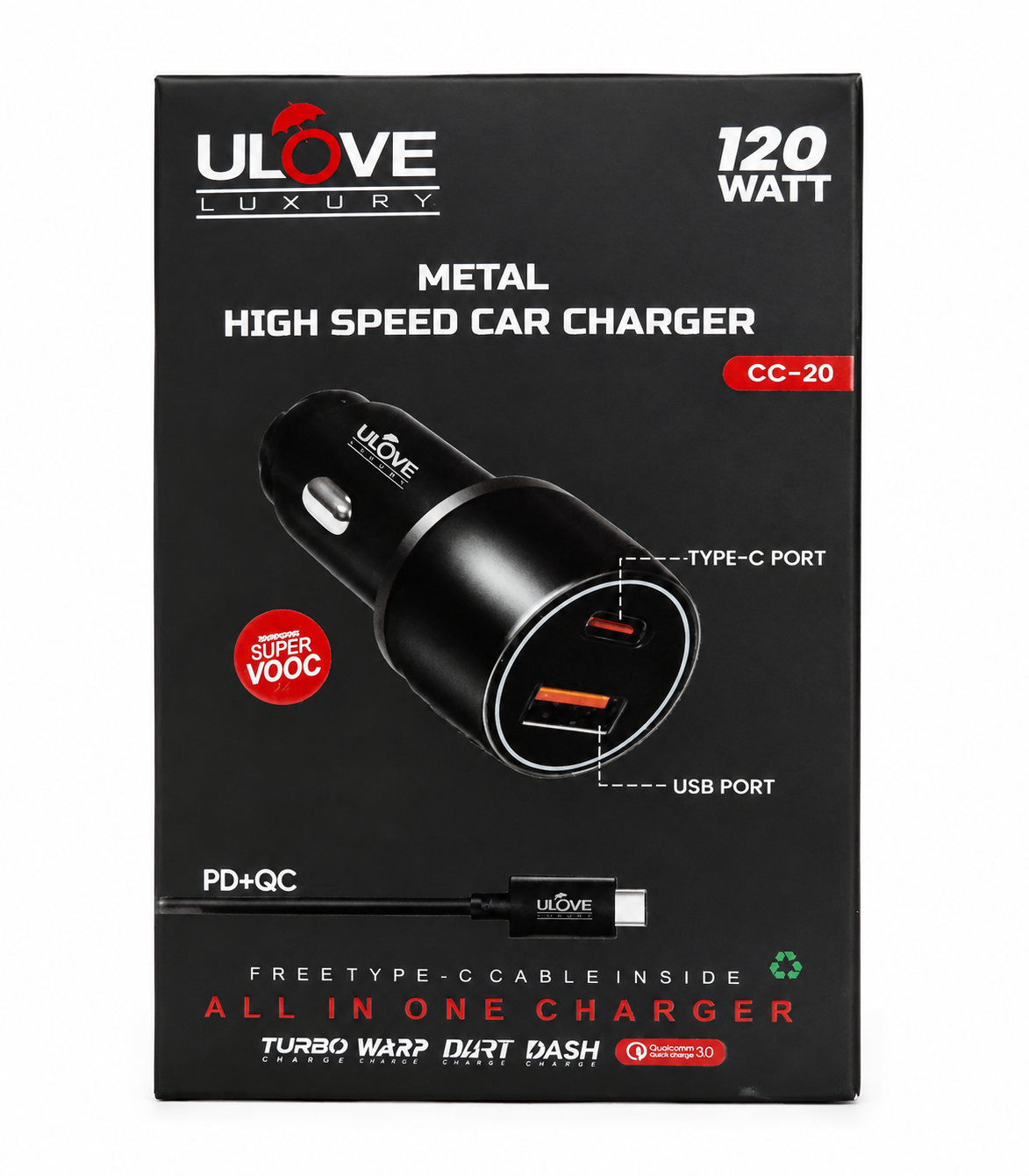 ULOVE CC-20 120w charger