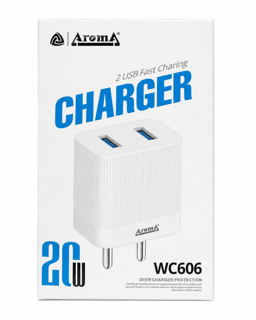 AROMA WC606 dual usb charge