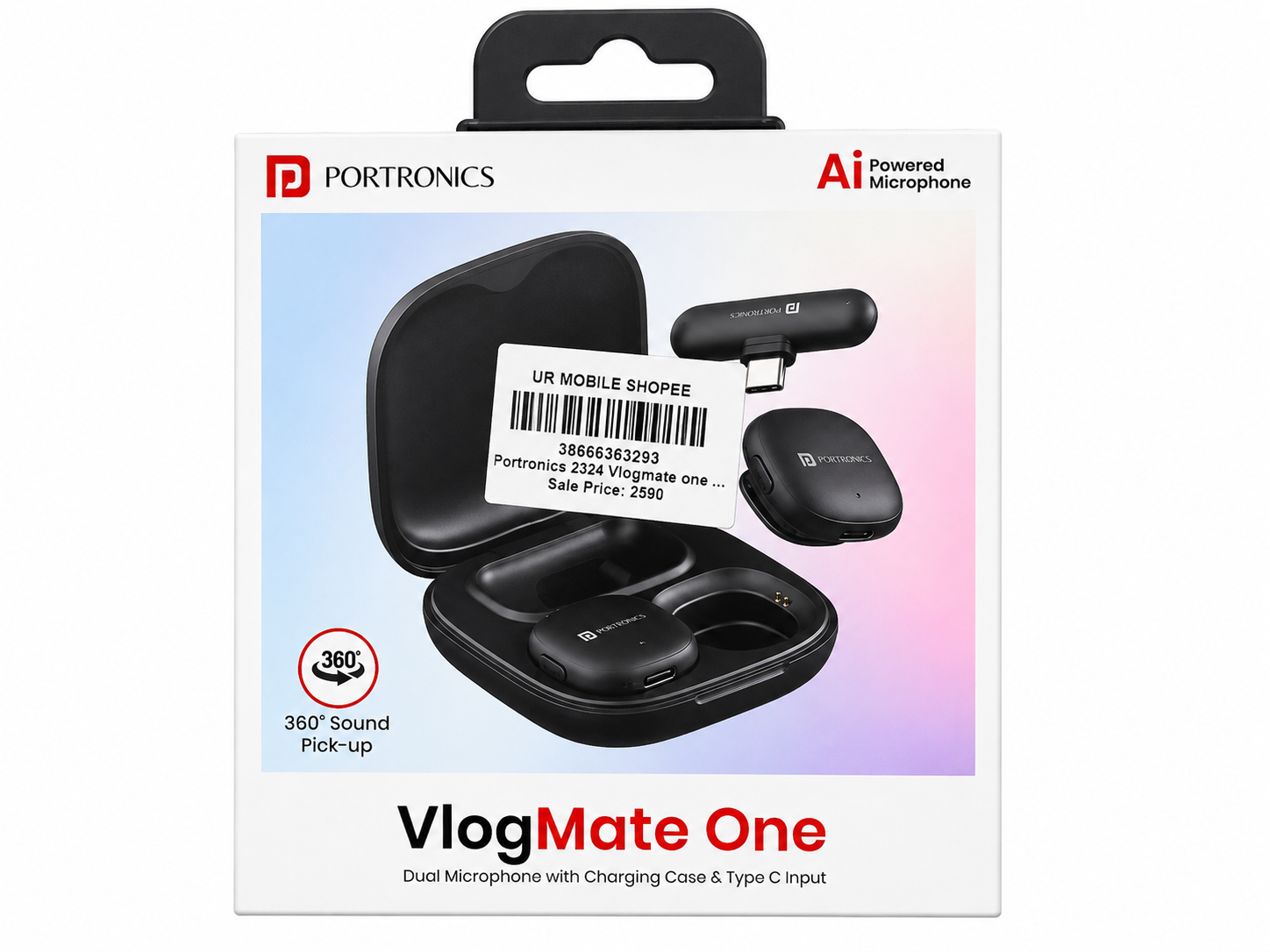 Portronics VlogMate One Mic