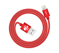 ZEB-WATTZ 30AL1 USB A TO LIGHTNING BRAIDED CABLE (BLACK)