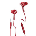 Zebronics H-Zebronics Earphone With Mic (Bro Plus Red)