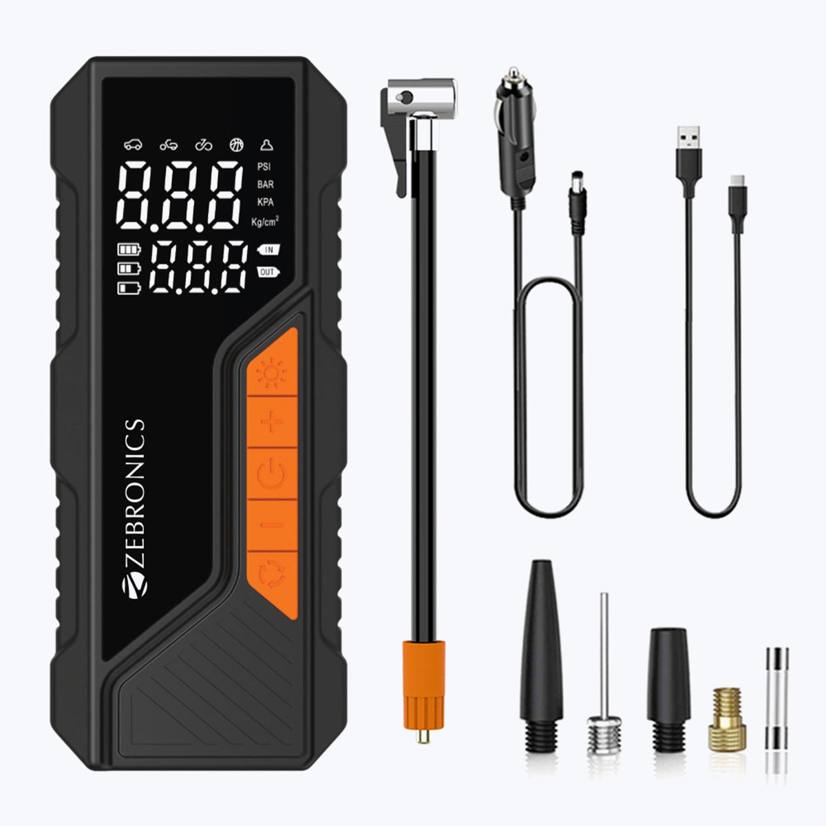 Zebronics Zeb-19Ti6A Tire Inflator