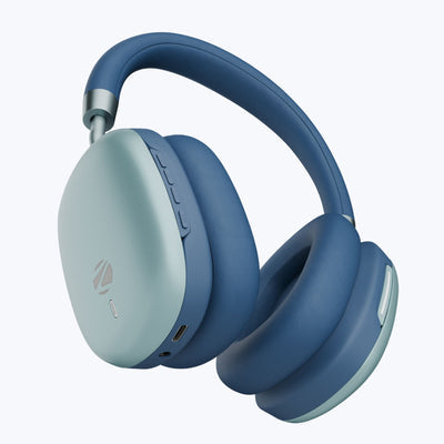 Zebronics H-Silencio 200T Bluetooth Headphone With Mic (Duke 5 Blue)