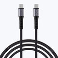 Zebronics Zeb-Tt65S Type C To Type C 65W Pd Cable (Braided Black)