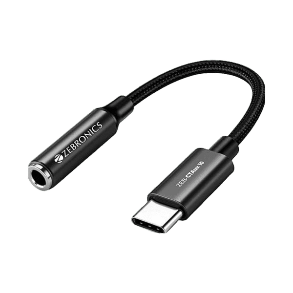 Zebronics Zeb-Ctaux 10 Type C To AUX Converter
