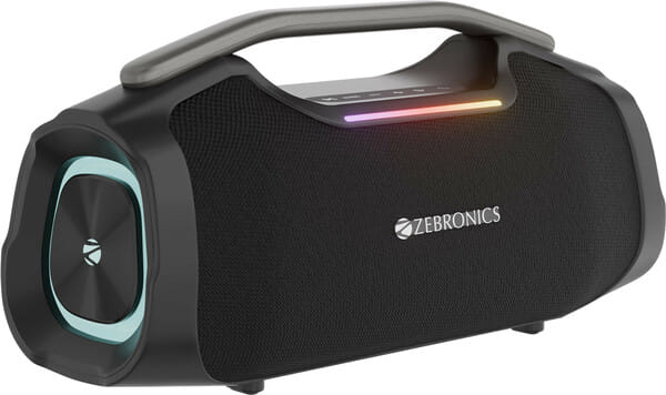 Zebronics Portable Bluetooth Speaker (Rocket 200 Black)
