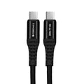 Zebronics Zeb-Tt100 Type C To Type C 100W Cable (Braided Black)