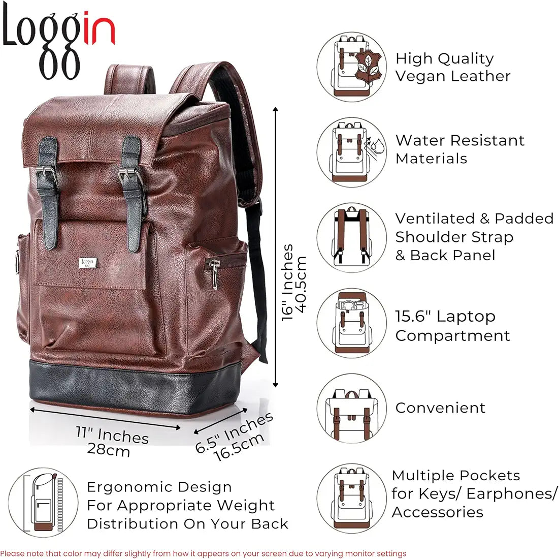 Traveling Leather Bag