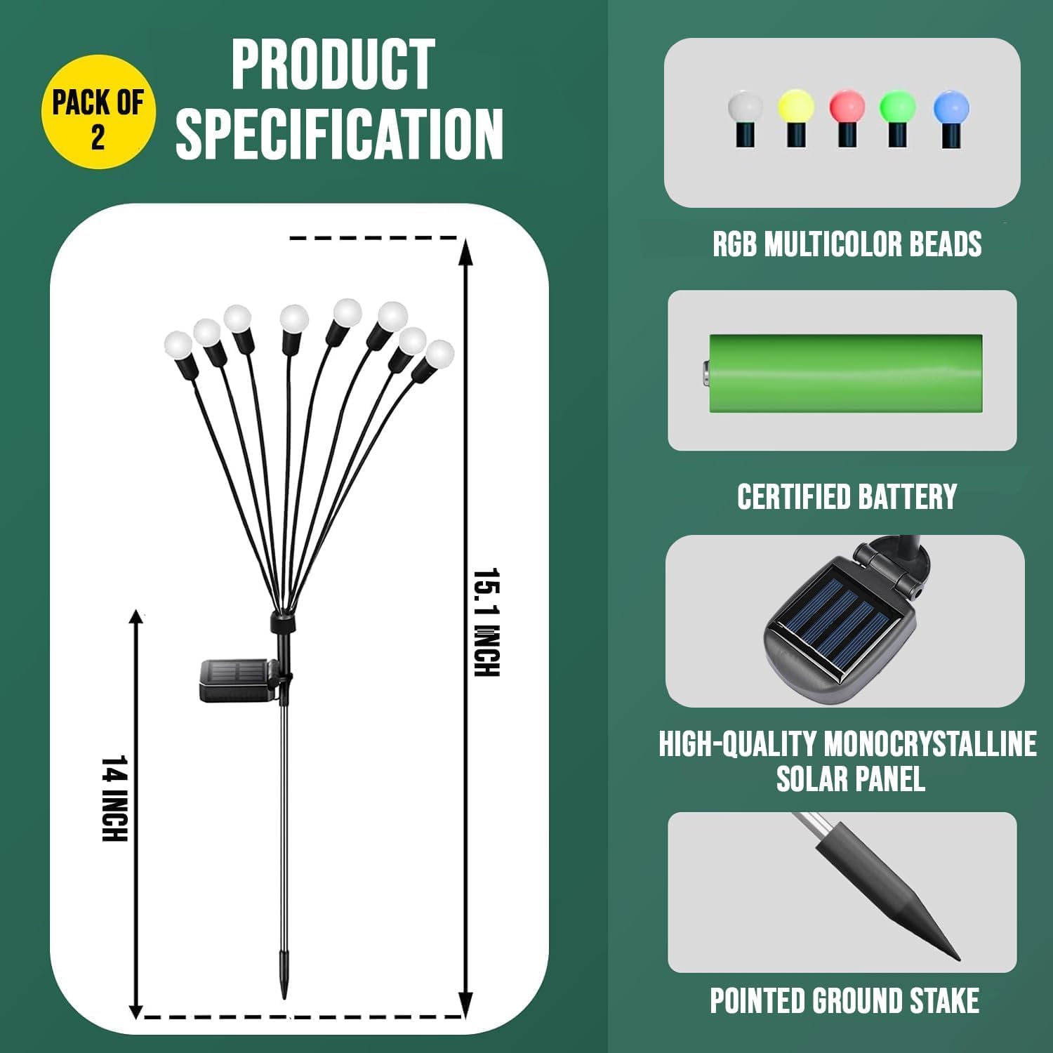 SOLAR LAWN LAMP
