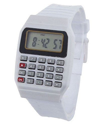 Kids calculator watch