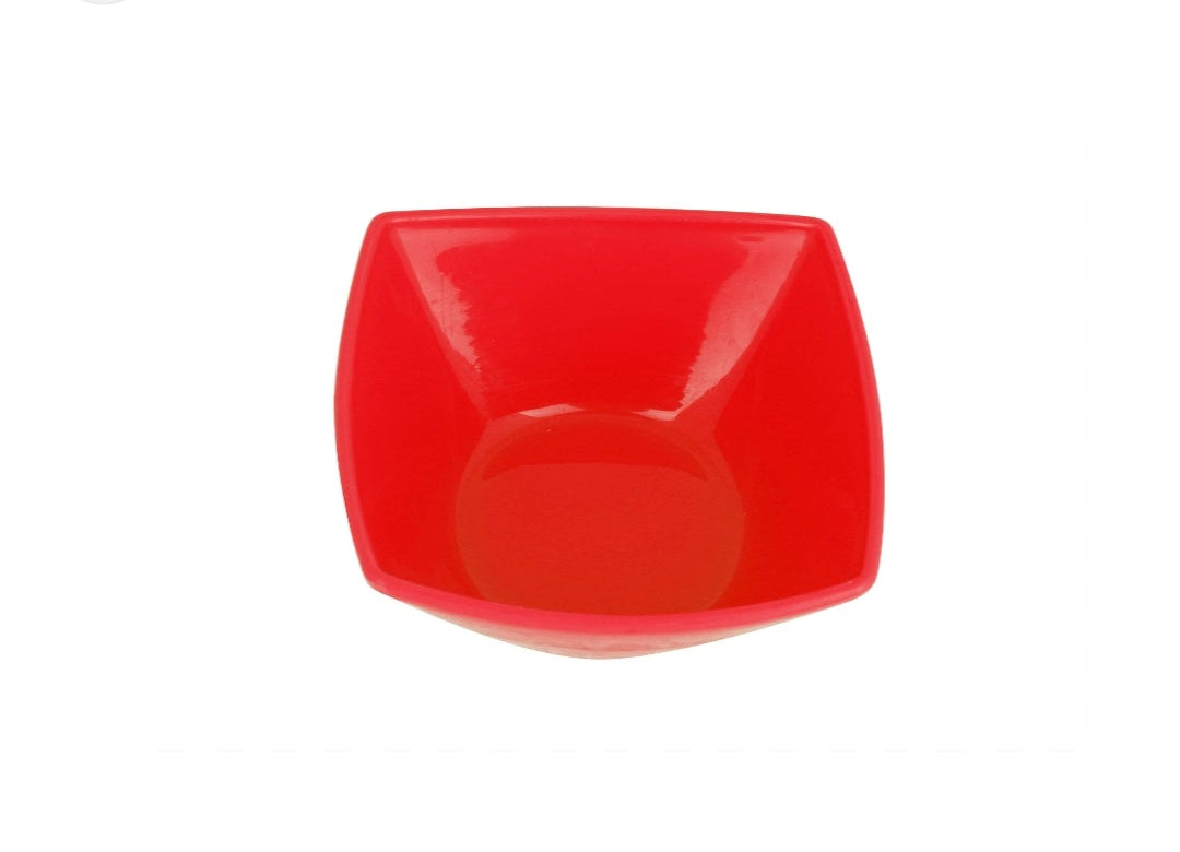 Small Square Plastic boul[Min 50 Pie]