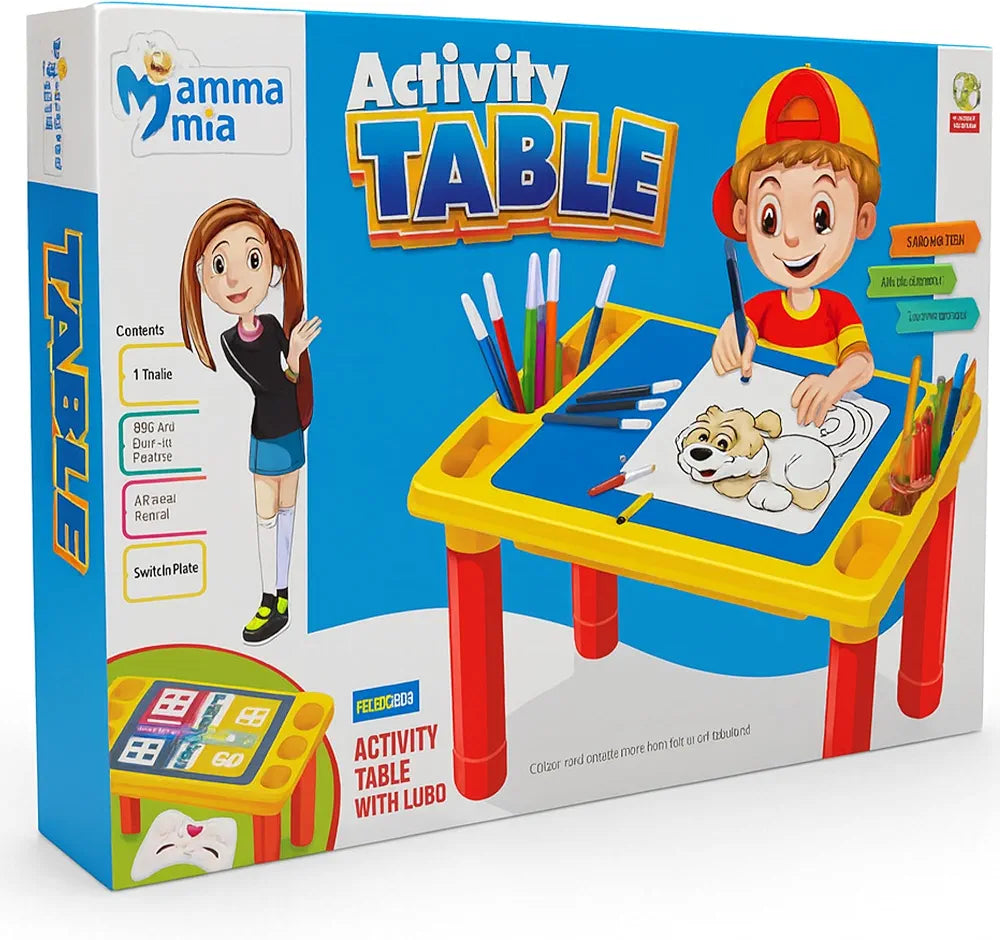 Table with Drawing