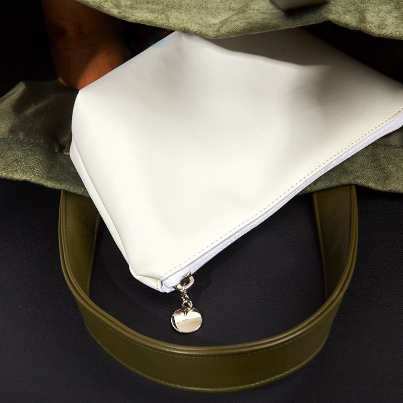 Leather Cosmetic Pouch