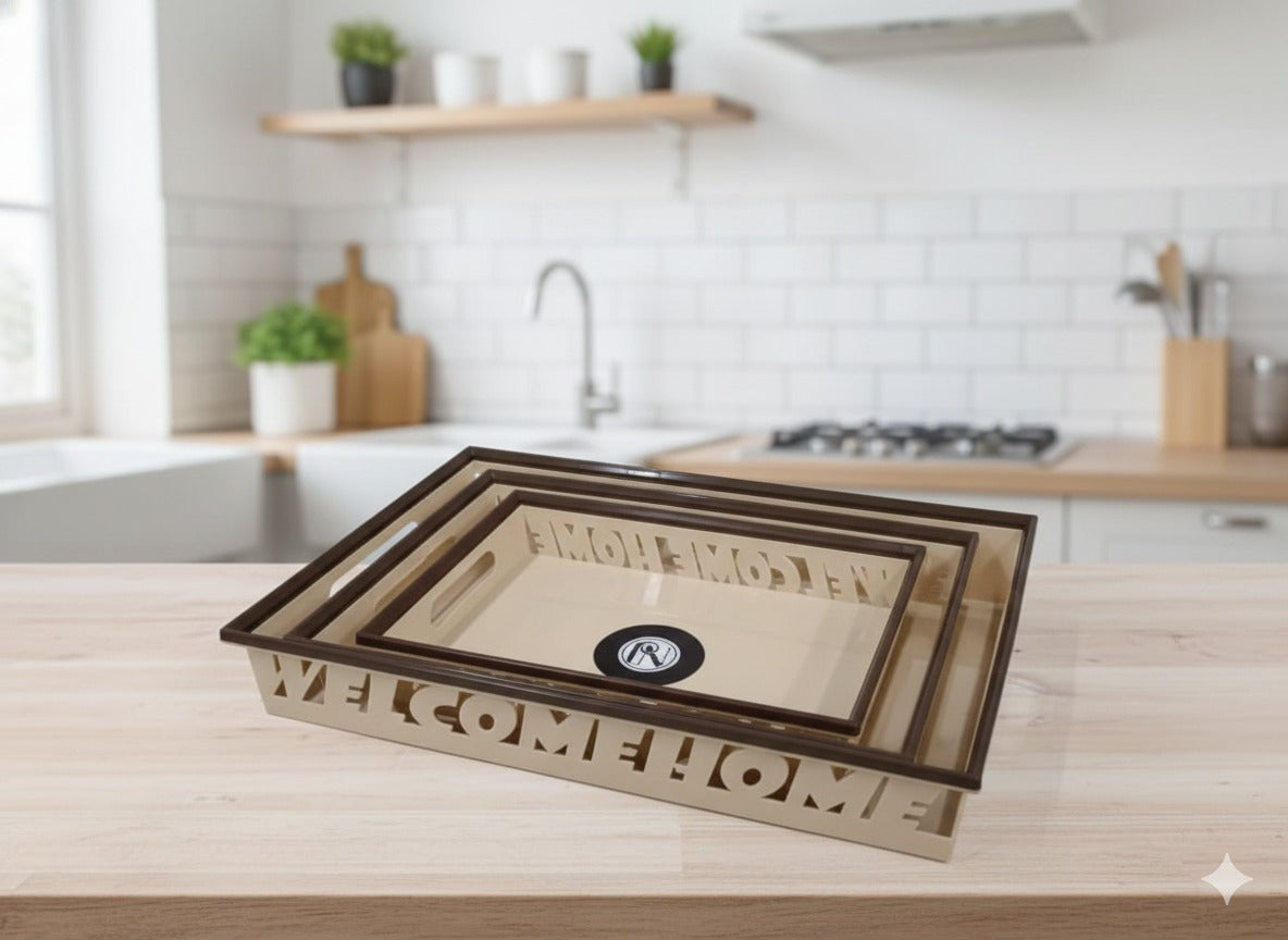 Welcome Home Tray Set